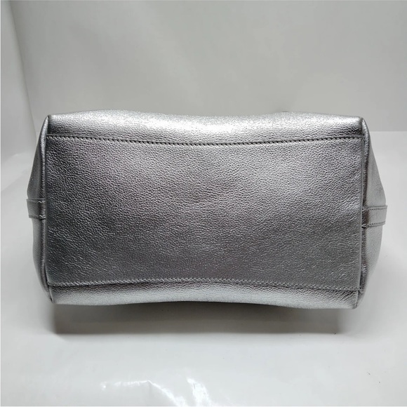 Jimmy Choo Silver Leather Bria 2way - Picture 8 of 14